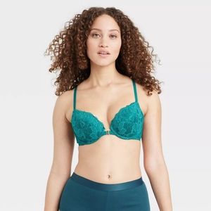 NWT Auden Push Up Racerback Bra